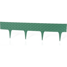 Gardenplast Zahradní palisáda Rattan Palisade 9,5 cm / 0,8 m zelená 1 ks