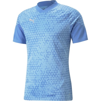 Puma pánsky dres TEAMCUP TRAINING JERSEY svetlomodrá biela