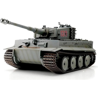 Torro RC tank German Tiger I IR sivý 2,4 Ghz RTR proporcionálny 1:16