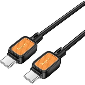 hoco. X108 кабел за данни Type-C - Type-C, 100 см, ЧЕРЕН X108_C_C_B (X108_C_C_B)