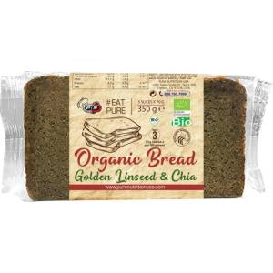 PURE Nutrition USA Organic Goldenseed and Chia Bread [350 грама]