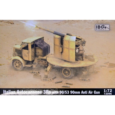 IBG Models 3Ro Italian Autocannone 90/53 with 90mm AA Gun 1:72
