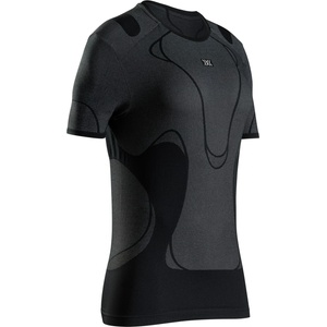 X-Bionic Дамска тениска X-Bionic Women's Xceed Run Perform Shirt Running shirt - X Black / X White (916-5445-0214)