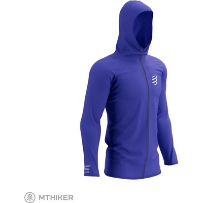 Compressport 3D Thermo Seamless Hoodie Zip dazz blue