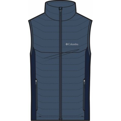 Columbia Powder Pass Hybrid Vest pánska vesta Dark Mountain Collegiate navy