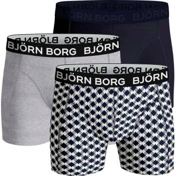 Björn Borg 3Pack black diamond boxerky
