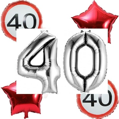 Balónkový set Dopravní značka č. 40