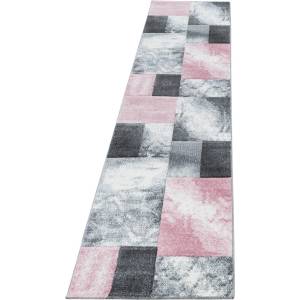 Ayyildiz Розово-сива пътека 80x300 cm Hawaii - Ayyildiz Carpets (HAWAII803001710PINK)
