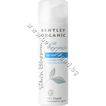 Skin Blossom Гел Skin Blossom Gentle Face Wash, p/n SB-008 - Био измиващ гел за лице със зелен чай (SB-008)