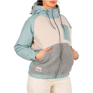 Iriedaily Дамско поларено яке Iriedaily Women's Arctikmix Jacket Fleece jacket - Slate (105-4810-0412)