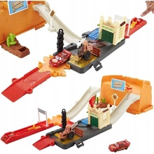 MATTEL Cars prenosný závodný herný set