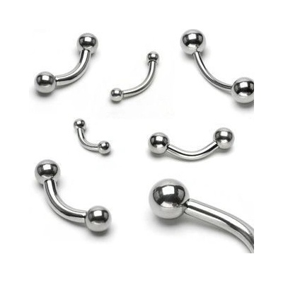 Šperky4U piercing do obočí kuličky tyčky OB01100-16165
