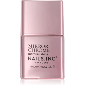 Nails Inc. Nails Inc. Mirror Chrome лак за нокти със силен гланц цвят You're being Chromatic 14ml