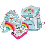 Lizzy Card Happy rainbow комплект 3 в 1 - раница, несесер, спортна торба