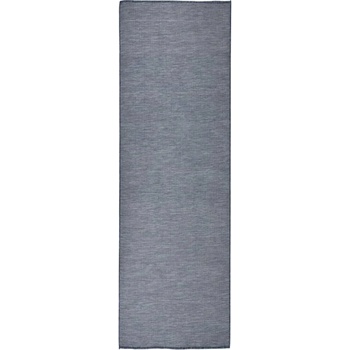 Image 1 of vidaXL Градински плоскотъкан килим, 80x250 см, син (340793)