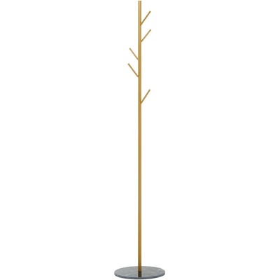 Premier Housewares Метална стойка за връхни дрехи в златисто Avento - Premier Housewares (2406770)
