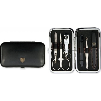 Kellermann 3 Swords luxusné manikúra Black 6 dielna Artificial Leather z vysoko kvalitnej umelej kože 7845 F N