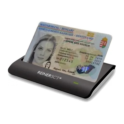 Reiner CyberJack RFID база четец за карти за електронна идентификация Черен CYBERJACK RFID BS (CYBERJACK RFID BS)