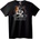 NOONEBRAND Тениска Skull & Руса slash - 6XL, White