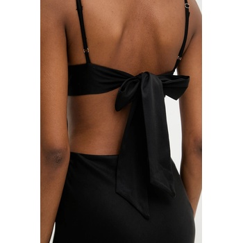 ANSWEAR Рокля Answear. LAB в черно дълга разкроена (LD2798.hak)