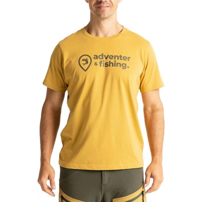 Adventer & Fishing Cotton Shirt hnedá sivá