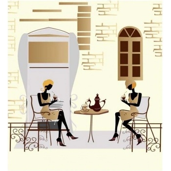 DIMEX ART s. r. o Флизелинов фототапет улично кафене 225 x 250 см