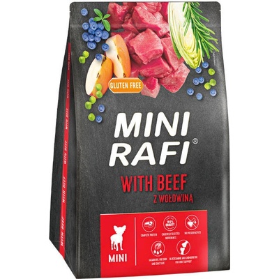 Dolina Noteci Rafi Mini суха храна за кучета с говеждо месо 3 кг