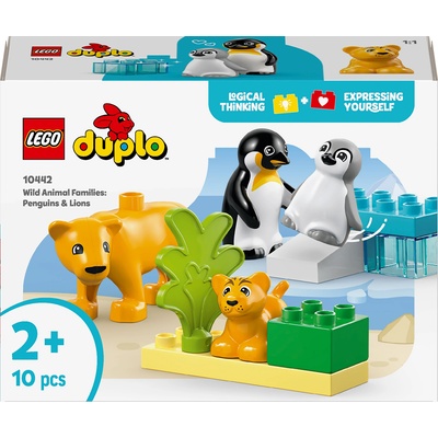 LEGO® DUPLO® - Wild Animal Families: Penguins & Lions (10442)