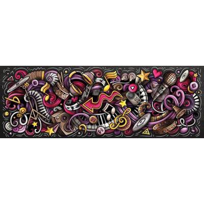 Art Puzzle - Puzzle The Elements of the Rhythm panorama - 1 000 piese