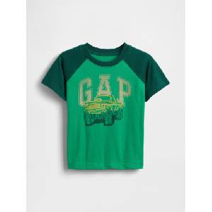 GAP Детска тениска с логото на GAP GAP | Zelen | Момчешки | 74-80
