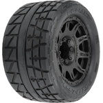 Pro-Line колело 3.8" 1: 8, гуми Menace HP BELTE, джанта черна H17 (2)