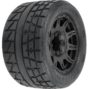 Pro-Line колело 3.8" 1: 8, гуми Menace HP BELTE, джанта черна H17 (2)