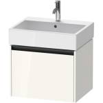 Duravit Ketho. 2 - Шкафче за умивалник 44x58x46 см, 1 чекмедже, лъскаво бяло K25075022220000 (K25075022220000)