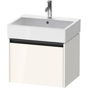 Duravit Ketho. 2 - Шкафче за умивалник 44x58x46 см, 1 чекмедже, лъскаво бяло K25075022220000 (K25075022220000)