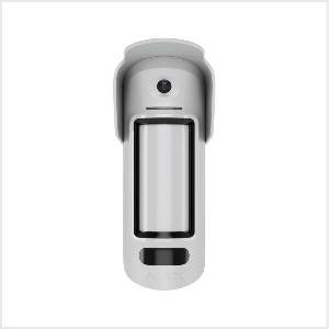 Ajax Systems 99164.282. WH1 AJAX MotionCam Outdoor HighMount PhOD Jeweller (бял) - безжичен външен детектор за движение с камера (99164.282.WH1)