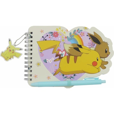 Pokémon sada zápisníku a pera - kolekce Flowers