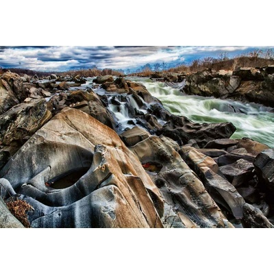 Dimex MS-5-3164 Vliesová fototapeta Great falls park rozměry 375 x 250 cm