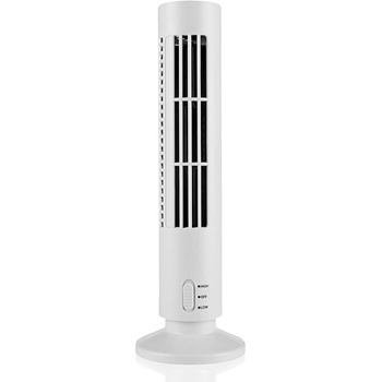 USB ventilátor veža biely