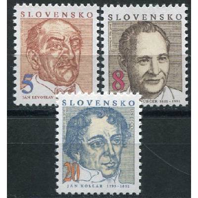 (1993) Pof. 10 - 12 - Slovensko - Osobnosti