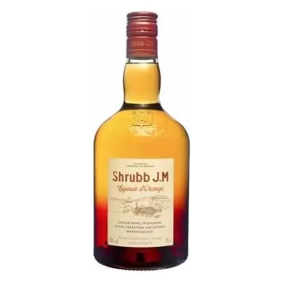 J.M Rhum Shrubb Liqueur 35% 0,7 l (holá lahev)