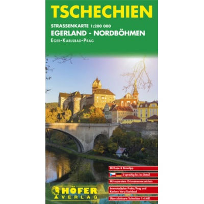 Tschechien - CS 001 Egerland - Nordböhmen 1:200 000