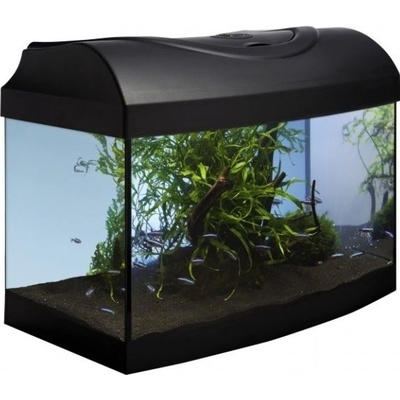 Diversa akvarijní set 40 černý oblý 40 x 25 x 25 cm