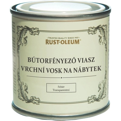 Rust-Oleum Vrchní vosk na nábytek 0,125 l transparentní – Sleviste.cz