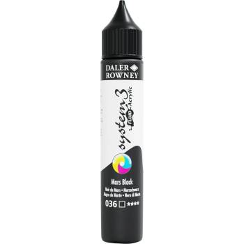 Daler-Rowney System3 АКРИЛНА боя Mars Black 29, 5 ml 1 бр (139029036)