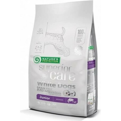 Natures P Superior Care white dog Grain Free junior salmon all breed 1,5 kg