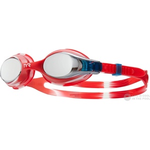 TYR Swimple Mirrored Tie-Dye Red/Silver