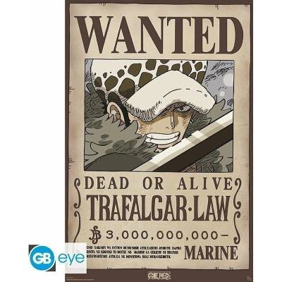 One Piece Plakát Maxi - Wanted Law 91,5 x 61 cm