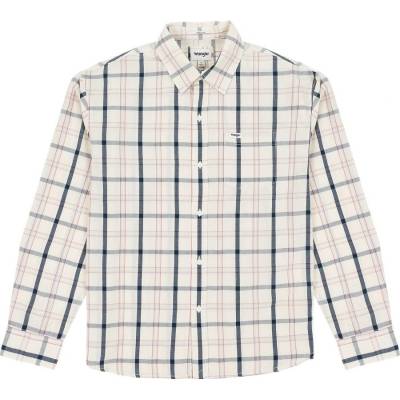 Wrangler pánská košile 1 PKT shirt turtledove W5D64MC23