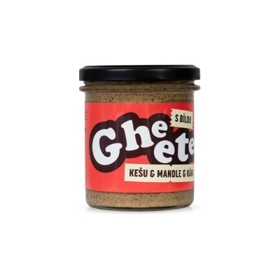 České Ghíčko Gheetella Kešu & káva s bílou čokoládou 320 g