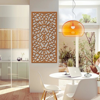 dřevo života Dekorační panel GEOMETRY Zvolte barvu dekoru: Třešeň, Rozměry (cm): 30x60